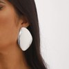 Chunky Gold Drop Statement Earrings for Women Fashion Large Irregular