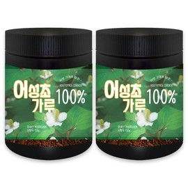 Hello Green Domestic Mugwort Powder 1+1 (150g+150g) / 헬로우 그린 국내산 어성초 분말 가루 1+1(150g+150g)
