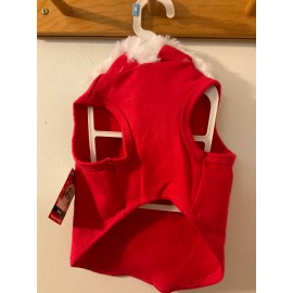 SimplyDog Simply Dog Holiday Apparel Hoodie"Santa Doesn't Believe In You Either"  size S