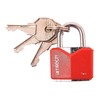 Amtech T0702 25mm Rhombic Chrome Plated Iron Padlock