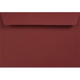 Netuno 100 Bordeaux envelopes C6 114x162 mm 4.5x6.4 inches 120gsm Kreative Bordeaux Colourful envelopes for Wedding Invitations Greeting Cards Coloured envelopes Recycled Paper eco-Friendly envelopes