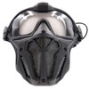 CHURACY Airsoft Mask Goggles Anti-Fog Fan Face Guard Equipment Mesh