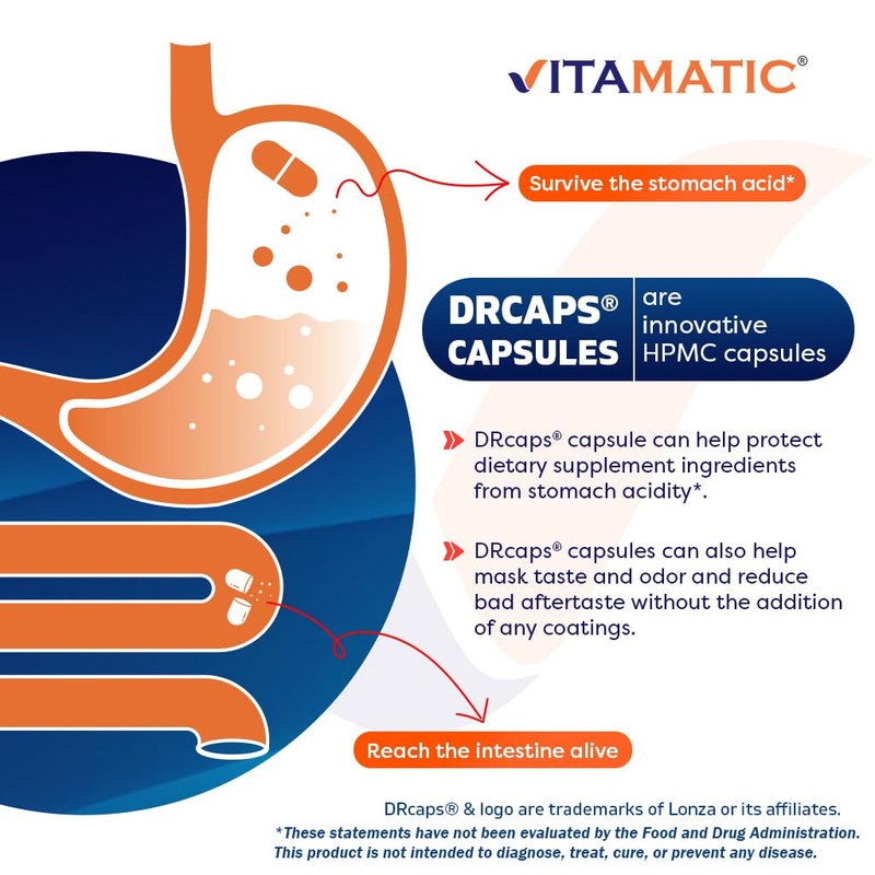 Vitamatic Vitamatic Lactobacillus Rhamnosus 5 Billion per DR Capsule (10