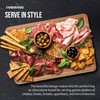 Farberware Extra-Large Cutting Board with Perimeter Juice Trench, Reversible Chopping