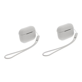 jojofuny 2pcs Pure Color Earbud Cover for Lightweight Protective Sleeve Anti-Scratch Dirt-Resistant Case Fit for Wireless Earphones Convenient Carrying Design