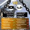 5/16" Tow Chain|G80 Trailer Safety Chains with G70 Clevis Grab