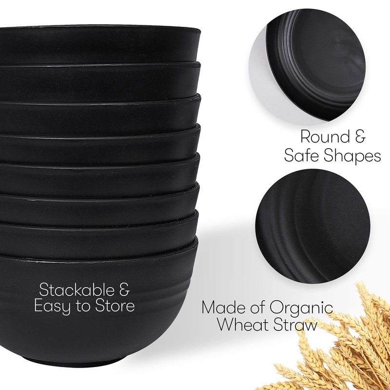 Wheat Straw Dinnerware Sets | Unbreakable Dinnerware Sets | Dishwasher