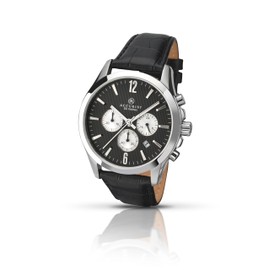 Accurist Mens Chronograph Watch with Leather Strap
