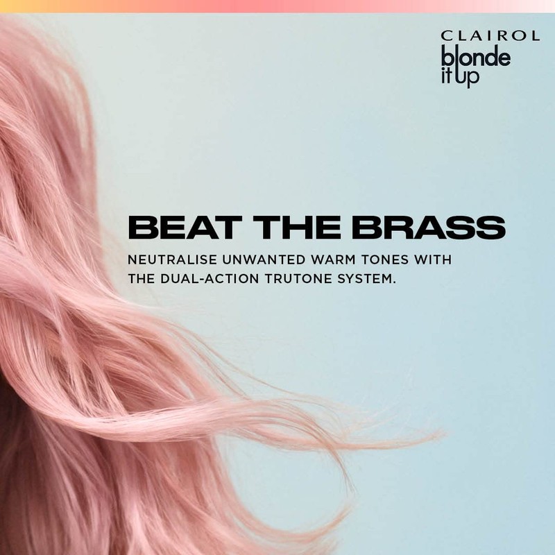 Clairol Blonde It Up Crystal Glow Toner Kit - Rose