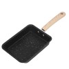 Frying Pan Iron Non Stick Coating Square Thick Multifunction Japanese