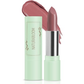 Naturabloom Vegan Lipstick (Orhid) - Hydrating Long Lasting Lipstick from Natural Oils, Shea Butter & Coconut Extract, Full-Coverage Lip Glossy Color