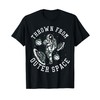 Thrown From Outer Space Batter Hitter T-Shirt
