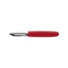 Zwilling Knife Twin Grip with Peeler, Stainless Steel, Silver/Red, 48