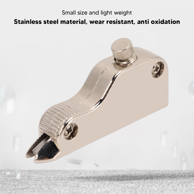 Leather V Shaped Groover Adjustment Stainless Steel Small Light DIY