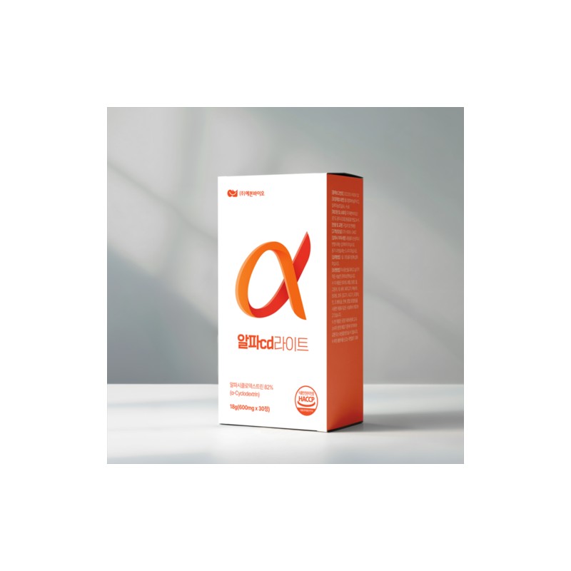예본바이오 Yebon Bio Alpha CD Light Alpha CD efficacy 600mg