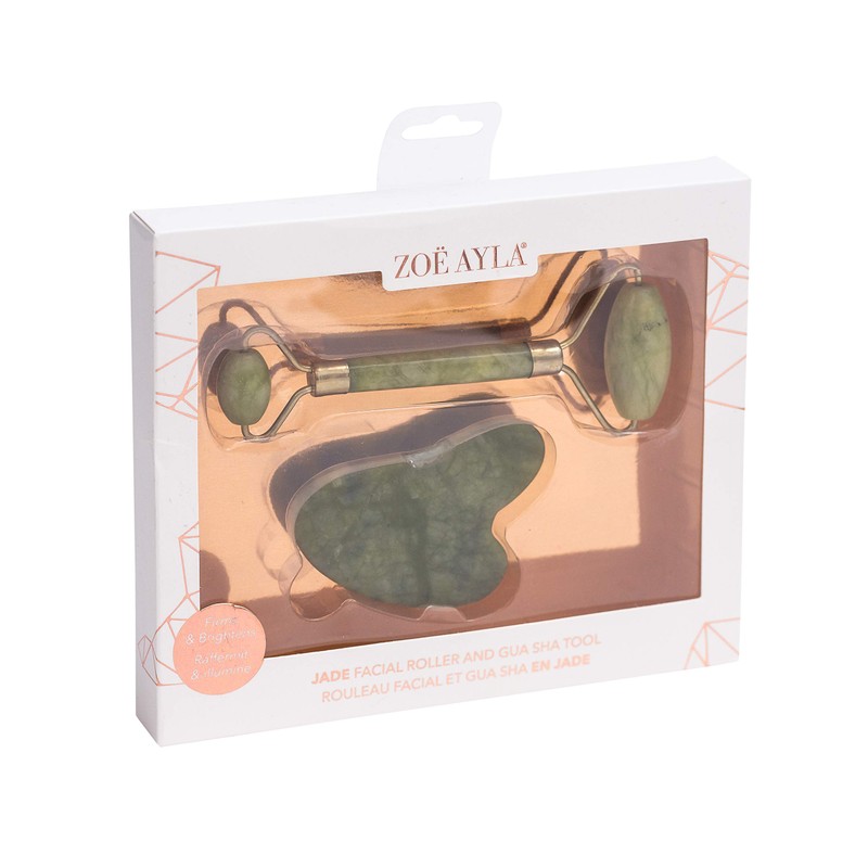 Zoë Ayla Jade Roller and Gua Sha Set 140g