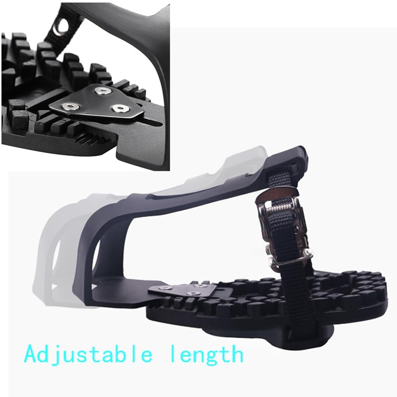 Bike Bicycle Toe Clips Cage ONLY - Compatible with Peloton