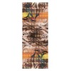 Scarf Brown Beige Blue Black Grey Orange Yellow Red Patterned
