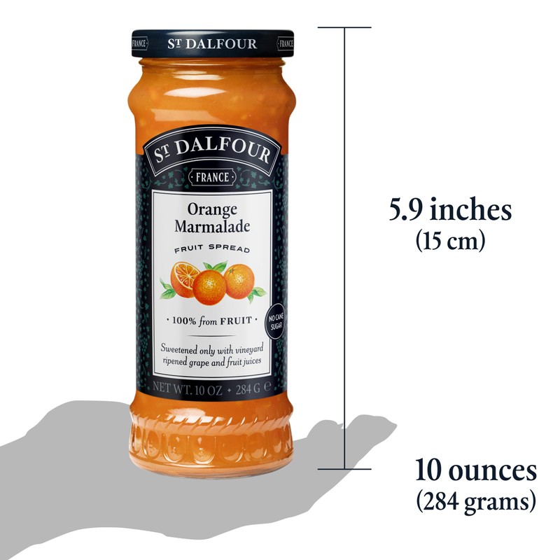 St. Dalfour Orange Marmalade Fruit Spread - 10oz - 100%