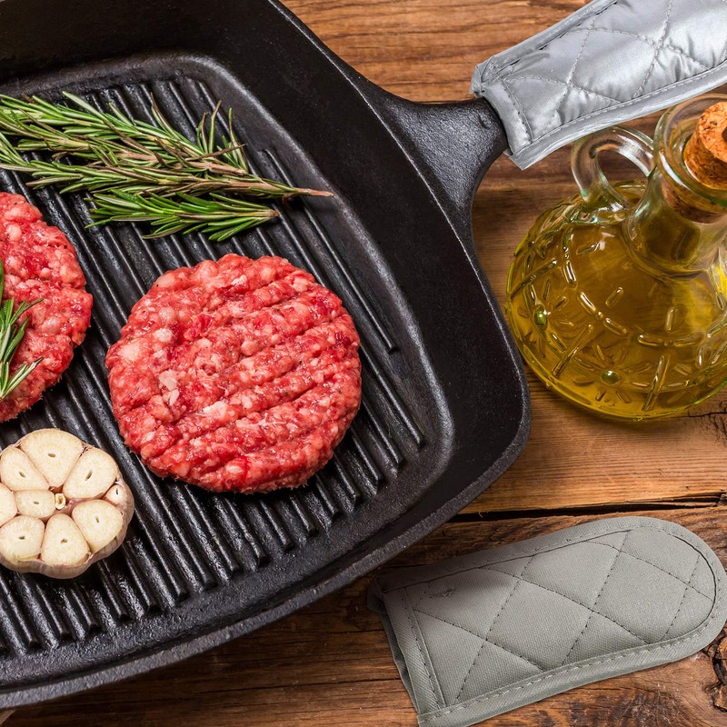 Patelai 24 Pcs 4 Pcs Pan Handle Sleeve Covers Cast