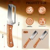 Multifunctional Vegetable Peeler For Kitchen With Ergonomic Wood Handle, 2