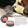 Abrasive Flap Wheel Sander, 24PCS 80 Grit Sanding Flap Wheels