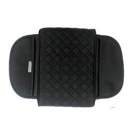 QKWL Car Armrest Cushion, Console Covers for SUV, Car Center Console Cover, Arm Rest Cover for Car, Long-Lasting, Soft and Comfortable, Suitable for Most Cars (Black)