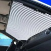 Summer Windshield Shades – Car Front/Rear, Retractable UV Curtains