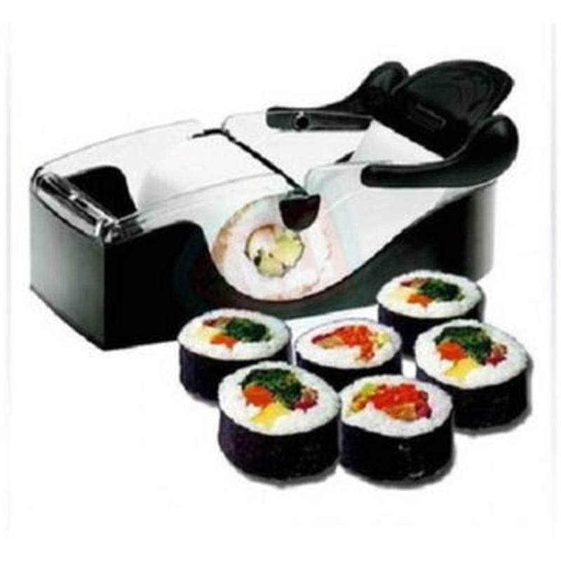 New Super Roller Seafood Gadget Sushi Roller Cutter Machine Kitchen