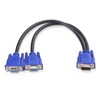 Cable Matters VGA Splitter Cable 0.3m for Screen Duplication, VGA