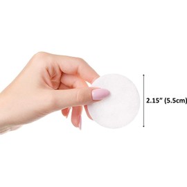 SOULSATION SoulSation Organic Cotton Rounds, Bulk 1200 Count - Makeup Remover Pads for Face, Lint-Free