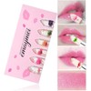B?lsamo Labial Jelly Flower, 6PCS Crystal Clear Lipstick Set B?lsamos