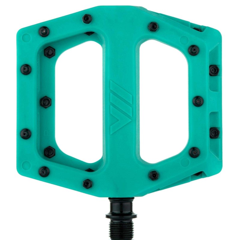 Deemur V11 Plastic Pedal Turquoise Length 4.1 x Width 4.1