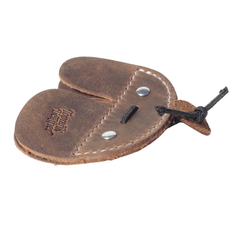 Toprank Leather Archery Finger Tabs - Handmade Finger Guard for
