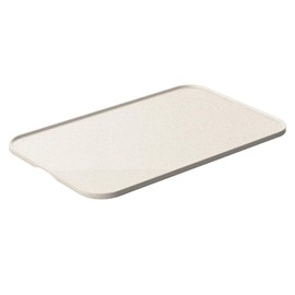 TarHong Pet Feeding Tray/Placemat, Cream, 16”x10”x 0.4”