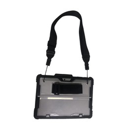 TEHAUX Tablet Case with Shoulder Strap Shockproof Transparent Shell for Surface Protector Cover for Back and Sides Easy to Install for Go Use