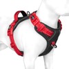 PHOEPET No Pull Dog Vest Harness with Unique Colors，Adjustable Reflective