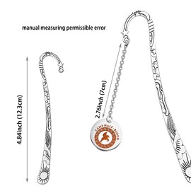 KUIYAI Lesezeichen "Camp Half Blood" für Buchliebhaber, Leseliebhaber, Geschenk, römische Mythologie, Geschenk (Camp-Halbblut bm2UK)