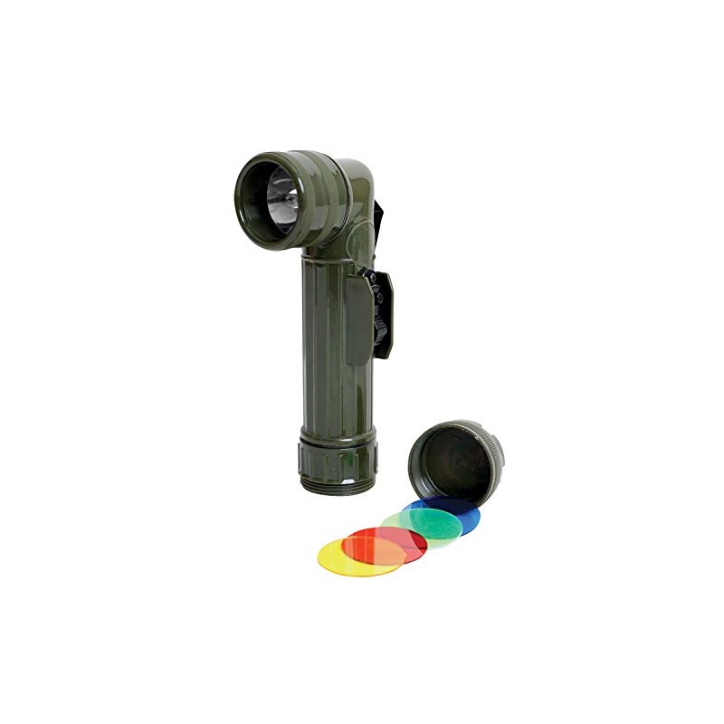 Rothco G.I. Type D-Cell Incandescent Flashlights, Olive Drab