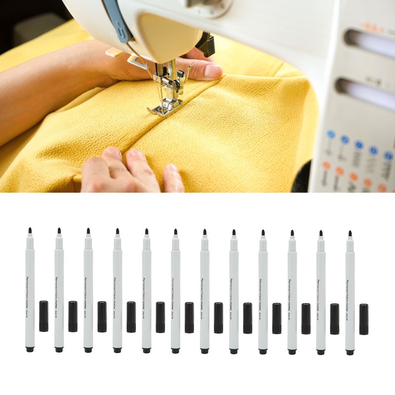 12pcs Disappearing Ink Pen Write Smoothly DIY Lightweight Water Erasable