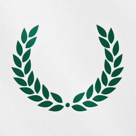 Transparent Decal Stickers of Laurel Wreath (Green) Premium Waterproof Vinyl Decal Stickers for Laptop Phone Accessory Helmet Car Window Mug Tuber Cup Door Wall Decoration NVCSKUSd65101GR090622