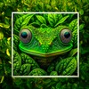 Bgraamiens 1000 Piece Frog Camouflage Wild Animal Puzzle, Expert Level,