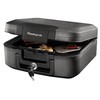 SentrySafe Dark Gray Fireproof and Waterproof Safe with Key Lock,