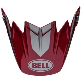 Bell Helmets Visor for Moto-9S Flex Ferrandis Mechant Helmets - Gloss Red/Silver