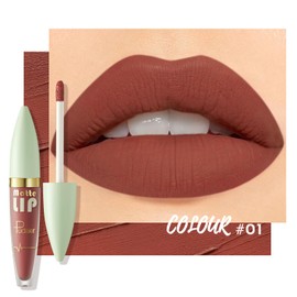 ZUK Matte Liquid Lipstick for Women, Long Lasting Lipstick, Highly Pigmented Lip Stain, Smudge-proof, Waterproof, Cruelty-free and Vegan