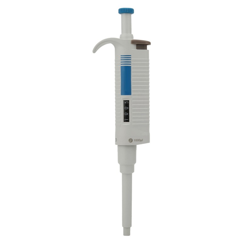 P1000 Manual Single-Channel Adjustable Laboratory Sterilize Micro Pipette Pipettor 100-1000μl