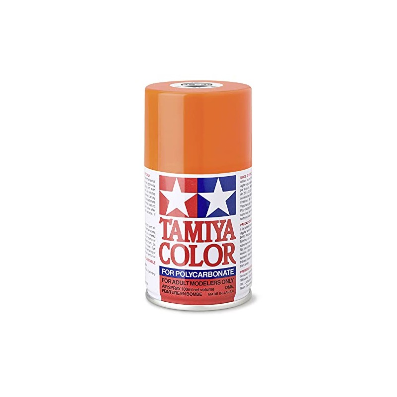 Tamiya 86024 Paint Spray, Fluorescent Orange