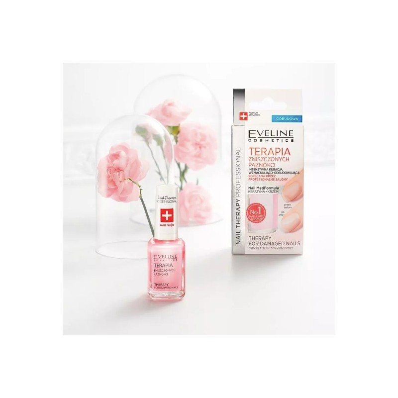 Eveline Cosmetics Nail Therapy For Damaged Nails (12 ml)