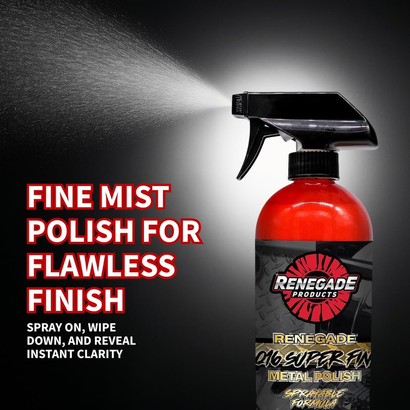 Renegade Products Polishing Final Finish Kit – Q16 Polish, 10"