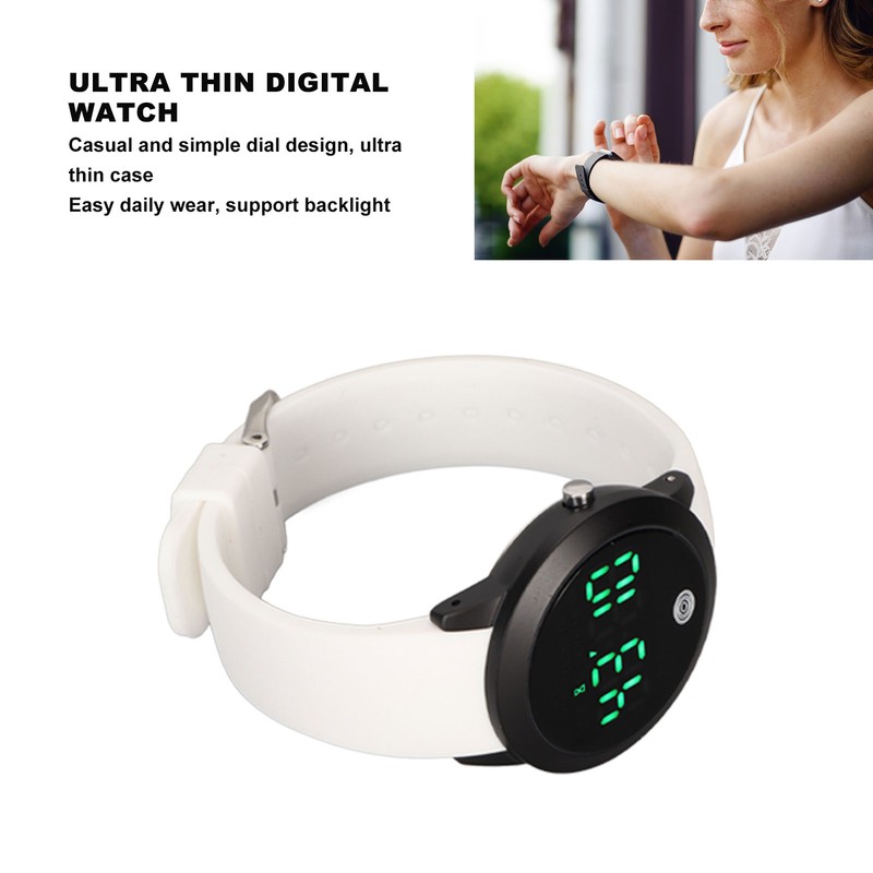 Digital Waterproof Watch Multifunctional Stylish Color Touch Screen Countdown Timer
